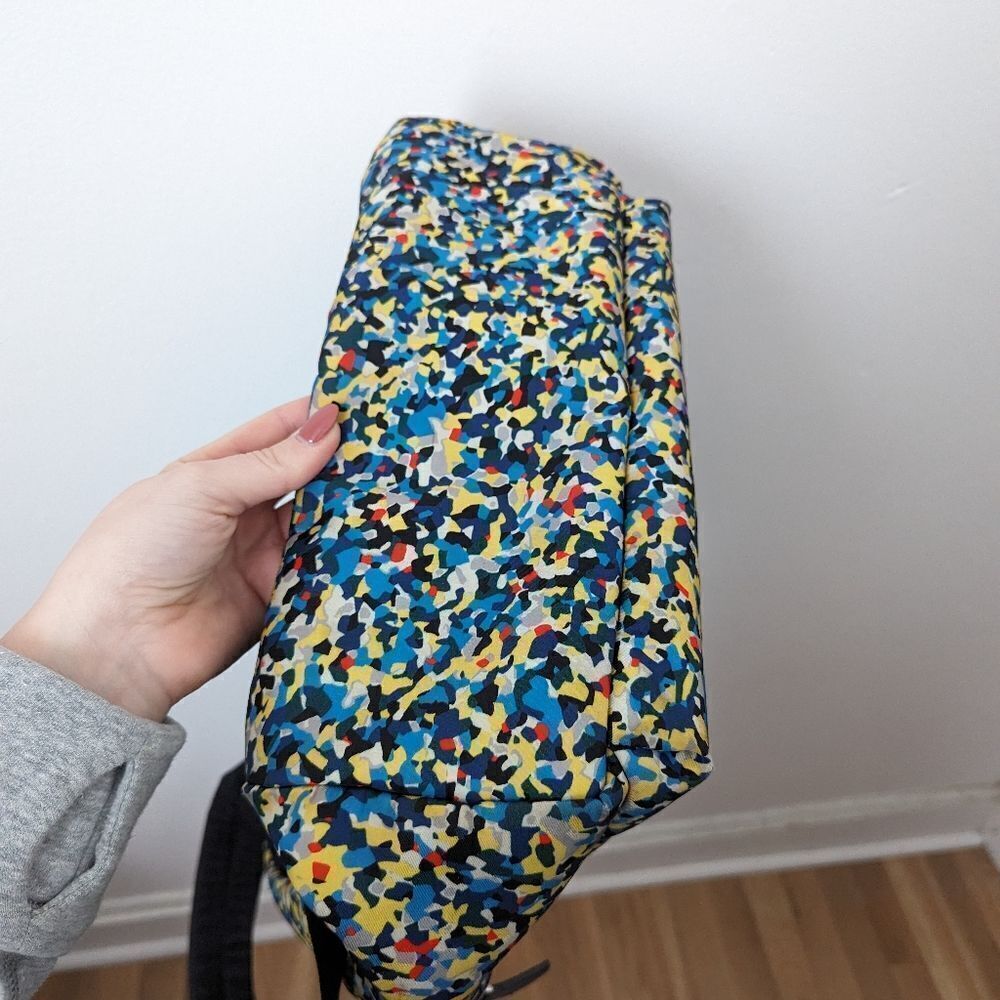 Fendi multicolor confetti print monster eyes nylon backpack bag - Picture 6 of 7